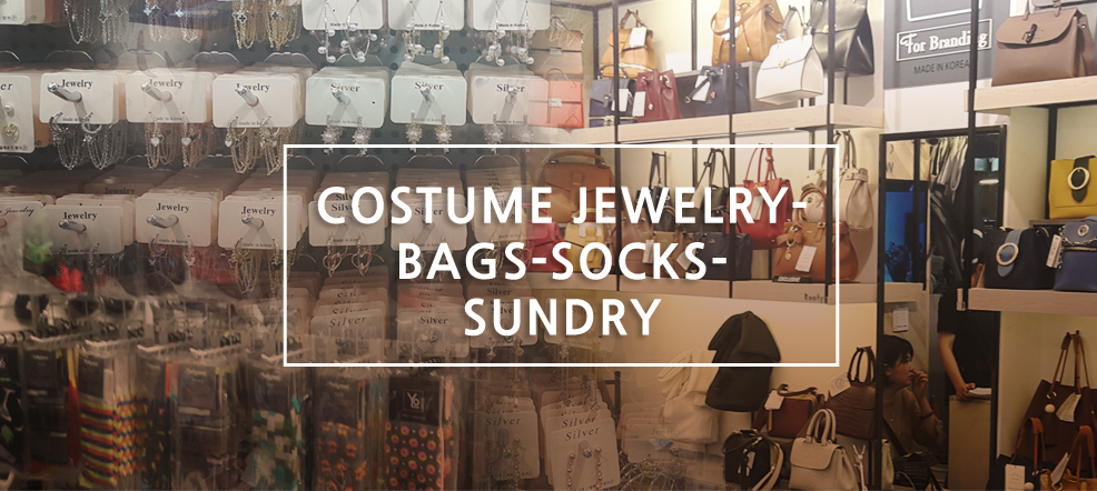 costume jewelry-bags-socks-sundry